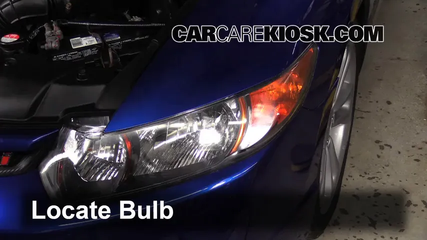 2007 Honda Civic Si 2.0L 4 Cyl. Coupe (2 Door) Luces Luz de marcha diurna (reemplazar foco)